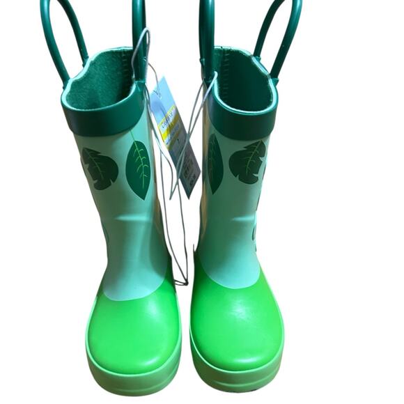 Toddler Kesi Rain Boots - Cat & Jack Green 7T - Picture 3 of 7